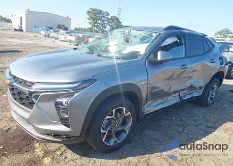 2025 Chevrolet Trax Fwd Lt из США, поврежденный, VIN KL77LHEP5SC277851